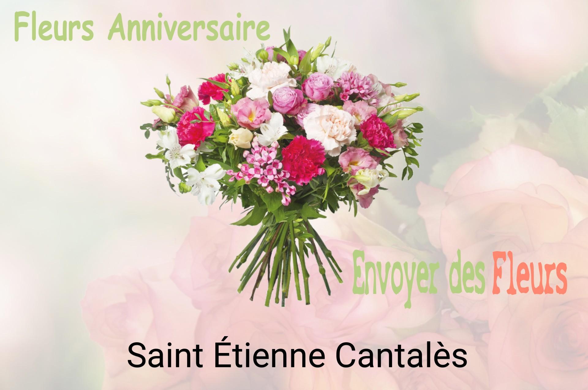 Bouquet de fleurs d’anniversaire livré à Saint-Étienne-Cantalès
