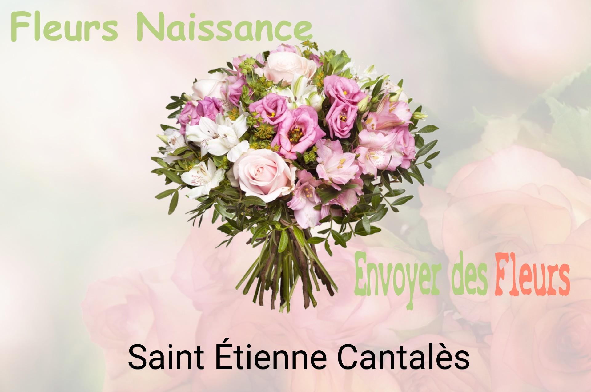 Bouquet de fleurs de naissance livré à Saint-Étienne-Cantalès
